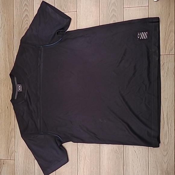 Oakley Other - OAKLEY Software Black Blue‎ Sz Large Mens Layer T Shirt Vintage RARE